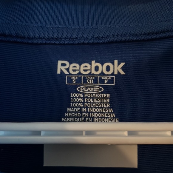 Reebok Edmonton Oilers Polo Sz S - Picture 2 of 3